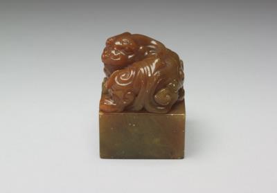 图片[3]-Orpiment seal with animal knob, Yang Yuxuan, 17th century, late Ming to early Qing dynasty-China Archive